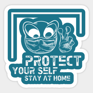 Protect yourself Sticker